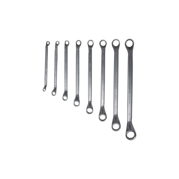 Set med 8 BELLOTA motvinklade ögonnycklar - 12 punkter - 64928