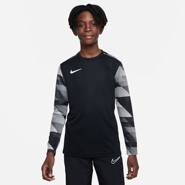 Målvaktströja - Nike - Dri-Fit Park IV - Barn - Långärmad - Andas - Blå Svart/Vit/Vit XS