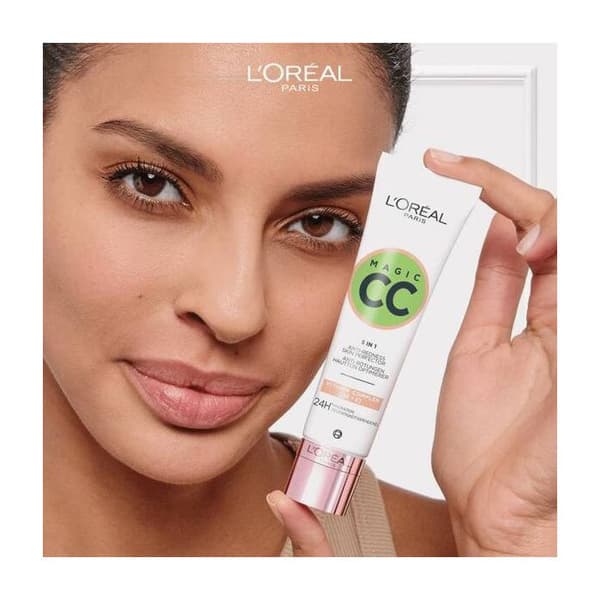 Foundation - L'OREAL - CC C'est Magic - Anti-rougeurs - 30mL - Känslig hud Grön