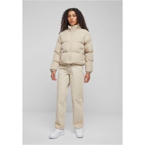 Kort jacka dam Urban Classics Peached våt sand S
