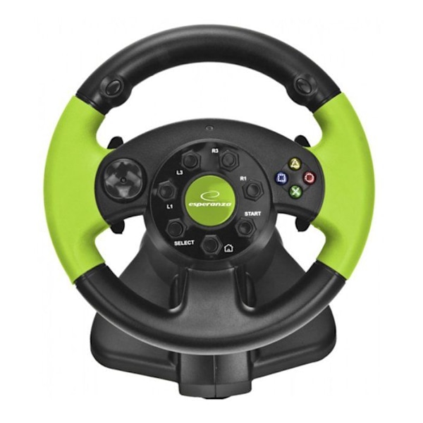 Flygande ensemble och pedaler - Esperanza - High Octane XBOX Edition - Trådad - Multi-plattform - Svart