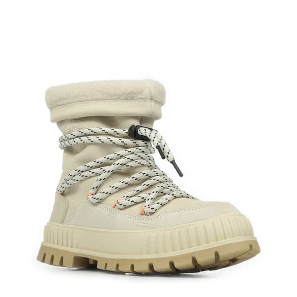 Damskor Palladium Shock Vinter mandelmjölk 37