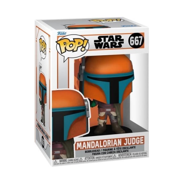 Funko Pop! Star Wars: The Mandalorian Säsong 3 - Mandalorian Judge Flerfärgad