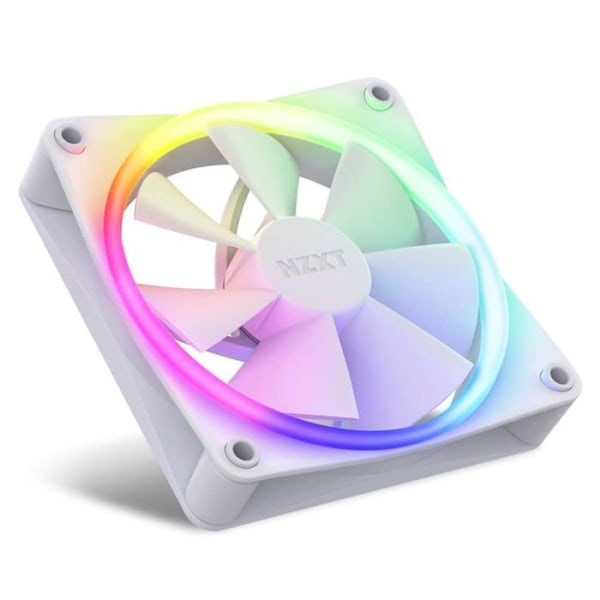 RGB-fläkt - NZXT - F120 - 120 mm - Avancerad anpassning - Tyst kylning