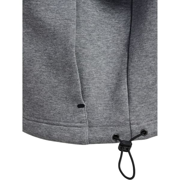 Sweatshirt 1/2 zip dam Hummel Tech gråmelerad S