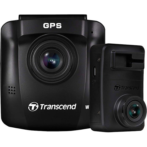 Transcend DrivePro 620 dash cam Horisontell betraktningsvinkel=140° batteri, med display, loopfunktion, backupkamera