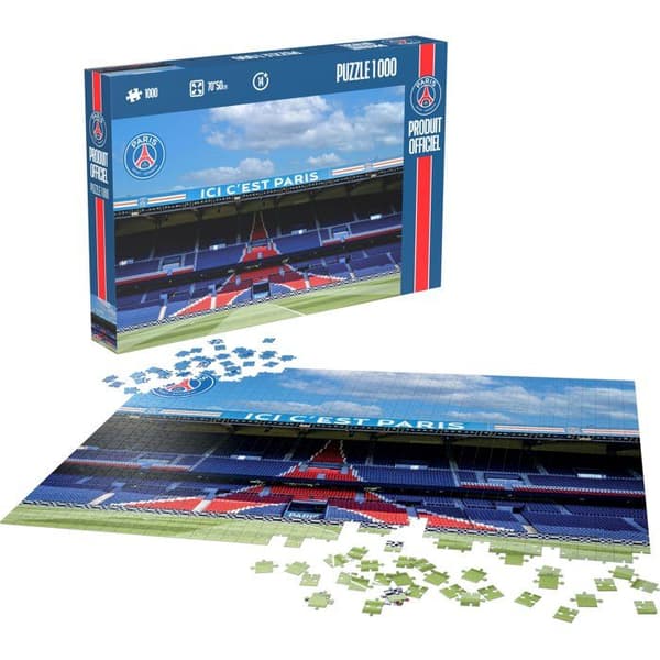 Pussel 2D - MEGABLEU - Paris Saint Germain - 1000 bitar - Från 14 år