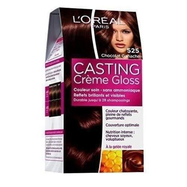 L'OREAL PARIS Casting Hårfärg - Cream Gloss Choco Ganache 525 Choklad Ganache