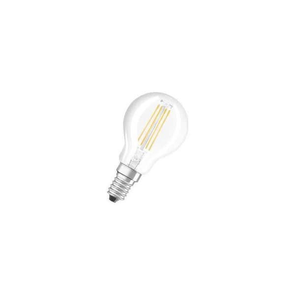 Ampoule LED glas transparent, kula E14, 2.5W, varmvit. Vit varm