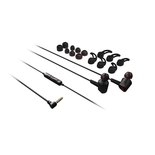 Hörlurar - ASUS - ROG Cetra II Core - In-ear - Kabelansluten - 3,5 mm Svart