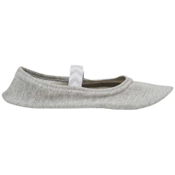 HUMMEL Barn gympaskor grå, slip-on, halkfri gummisula, platt häl - 35