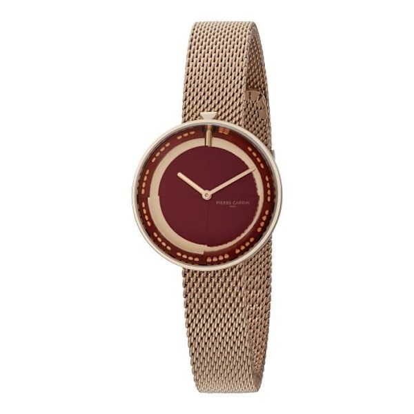 Pierre Cardin Damklocka CMA.0003 - Analog kvarts - Ip-rosé rostfritt stål - Vattentät 3 ATM Ip-rosé