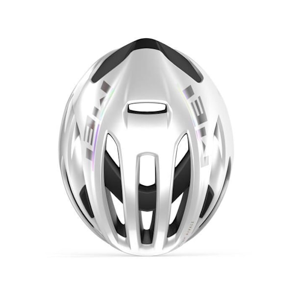 Cykelhjälm - MET - Rivale Mips - Holografisk vit - Storlek L - Man Vit holografisk/blank jag
