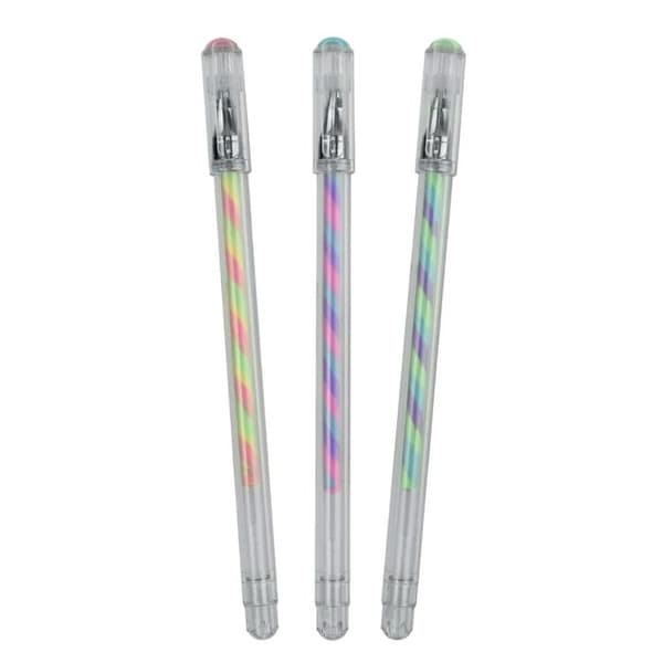 Set med 3 LEGAMI Multicolor gel bläckpennor medium spets 1 mm