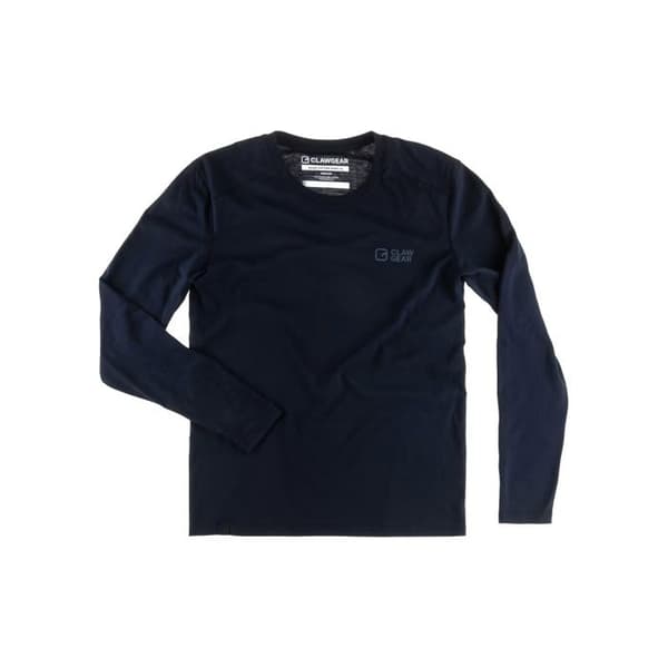 Clawgear Basic långärmad T-shirt - marinblå Marin XL