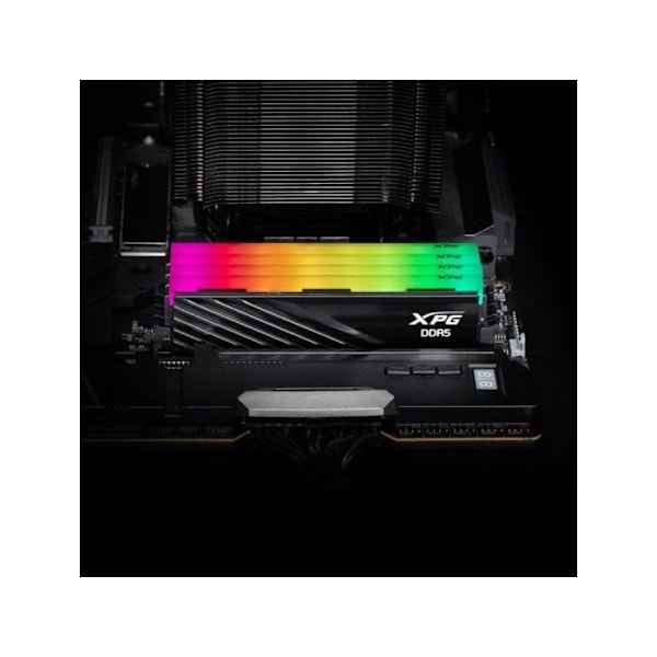 32GB (2x16GB) DIMM DDR5-minnessats Adata XPG Lancer Blade RGB PC5-48000 (6000 MHz) (svart)