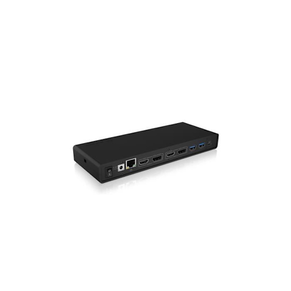 RaidSonic IB-DK2245AC dockningsstation Trådbunden USB 3.2 Gen 1 (3.1 Ge