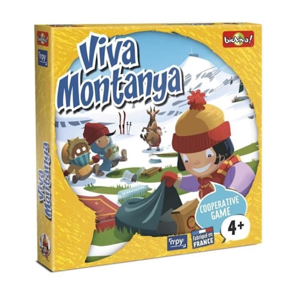 BIOVIVA Viva Montanya brädspel - Pojke och Tjej - Från 4 år - Levereras individuellt Flerfärgad