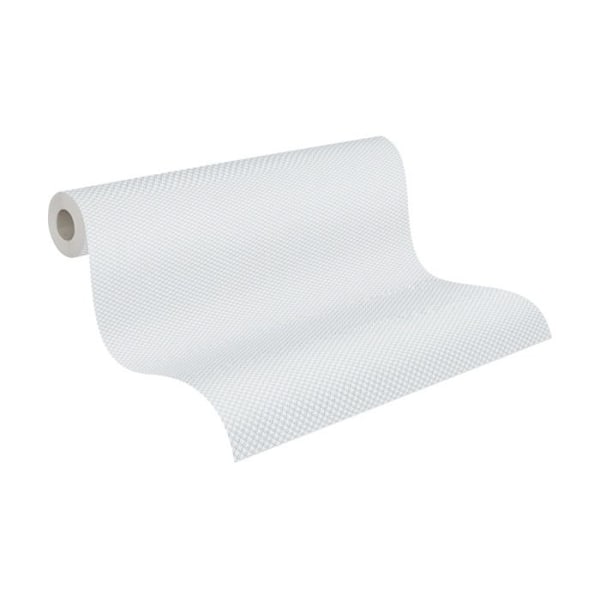 Tapet - AS Creation - Meistervlies 935281 - Uni - Nonvävd - 25,00 x 1,06 m Vit