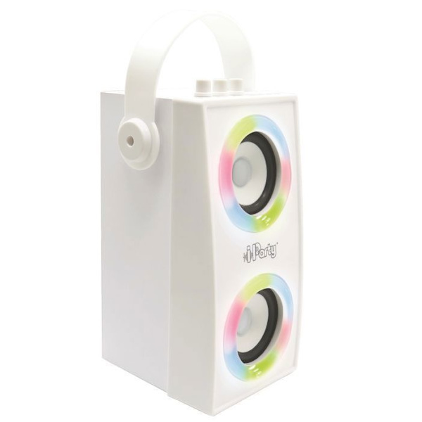 Karaokehögtalare för barn - LEXIBOOK - iParty® - Bluetooth® V5.0 - Ljuseffekter Vit