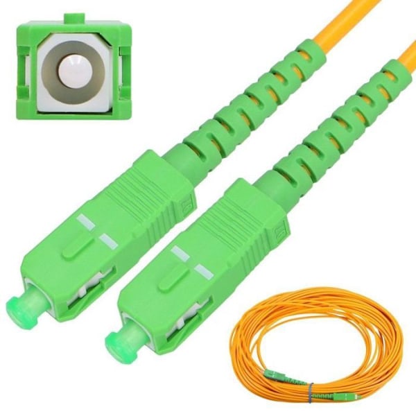 Kabel - anslutning - fotoadapter - optisk Extralink - ex.1575 - Fiberoptisk patchkabel SC/APC - SC/APC, 5 m