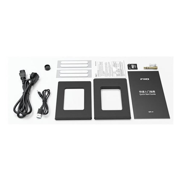 FiiO R7 Black hörlursförstärkare - DAC, Hi-Fi Pre-Amp, Network Player - Huvudfärg: Vit