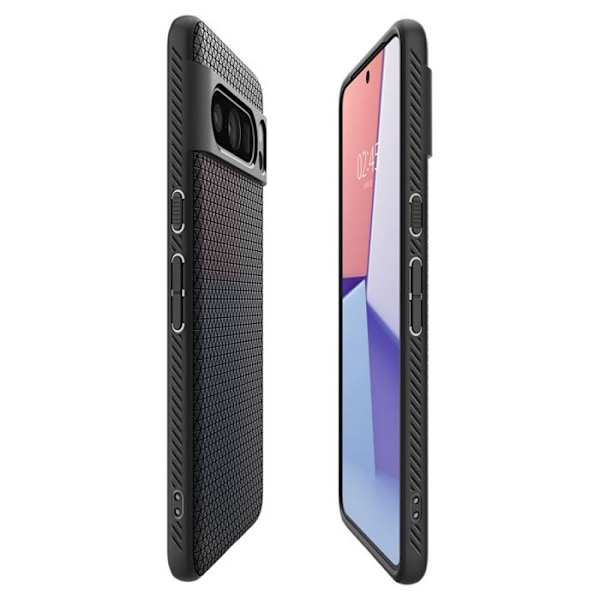 Spigen Liquid Air - Fodral till Google Pixel 8 Pro - Mattsvart Matte svart