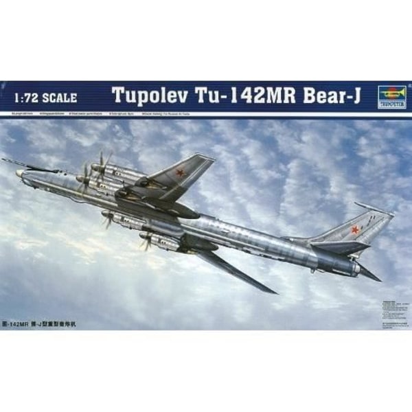 TRUMPETER 1:72 - TUPOLEV TU-142MR BEAR-J (TRU01...