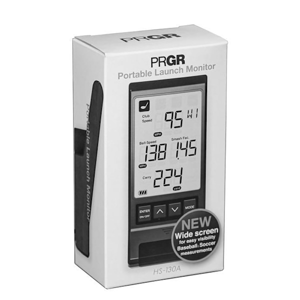 Puttmatta - inflygningsnät - Prgr träningsutrustning - HS-130A - Portable Golf Pitch Monitor