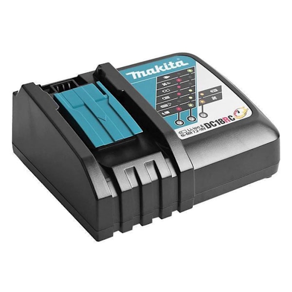 Borrskruvmejsel - MAKITA - DDF485RTJ - 18V - 2 BL1850B batterier - DC18RC laddare
