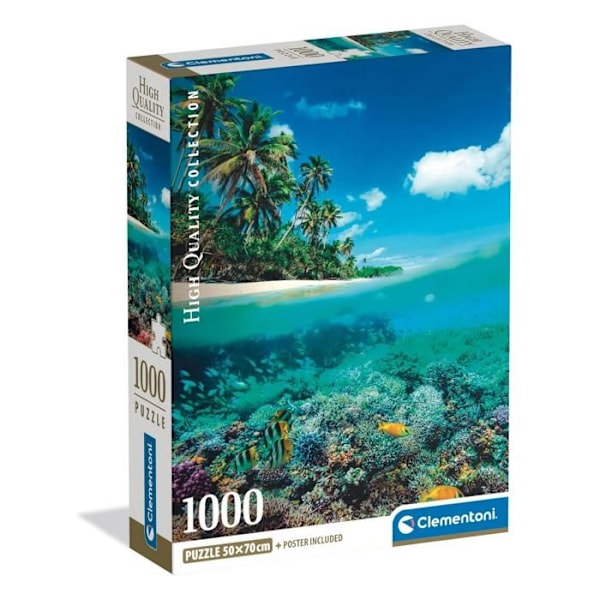 Pussel Kompakt 1000 bitar: Sommarparadiset