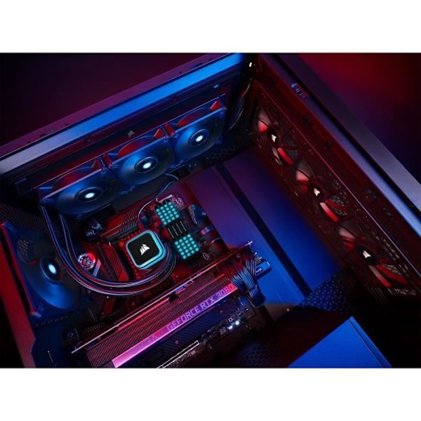 CORSAIR AF ELITE-serien, AF120 ELITE - Hydrodynamiskt lager PWM-fläkt - 120 mm