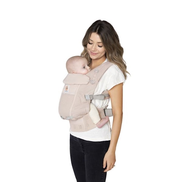 ERGOBABY - Bärsele Adapt SoftFlex Mesh Pink Quartz Rosenkvarts