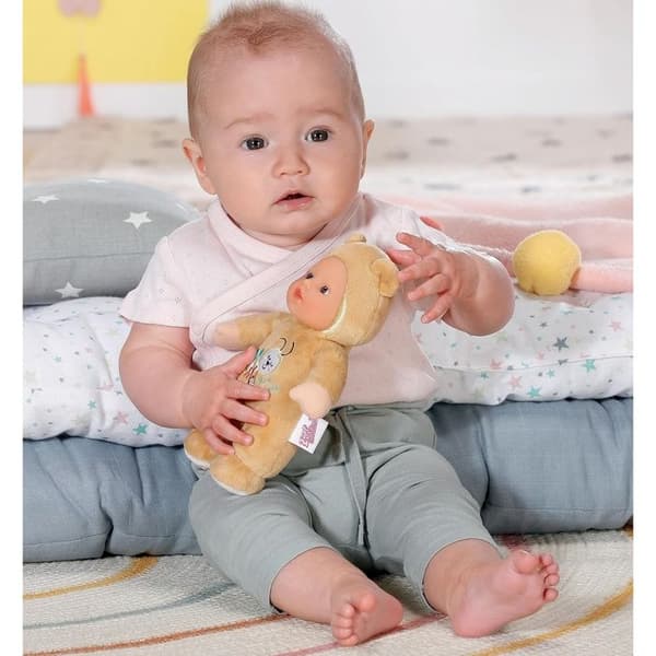 Babyfödd - Söt docka 30 cm Rosa, brun