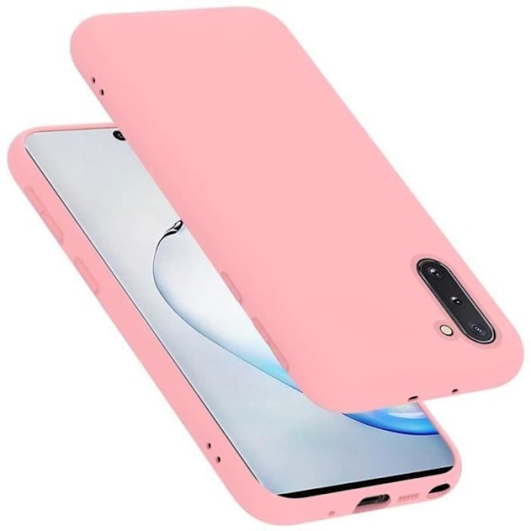 Telefonfodral - CADORABO - Samsung Galaxy NOTE 10 - Silikon TPU - Optimal skydd - Tunn design Rosa