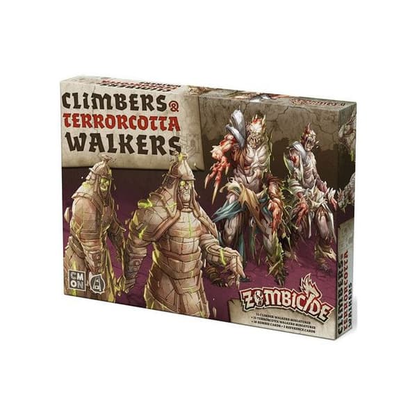 Strategispel Asmodee Zombicide White Death Climbers Terrorcotta Walkers Ej specificerat