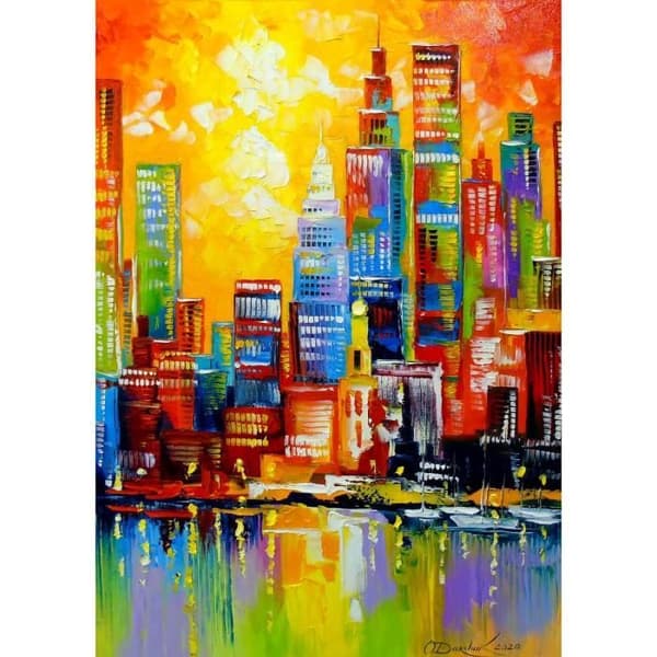 Njut av Puzzle New York - 1000 bitar