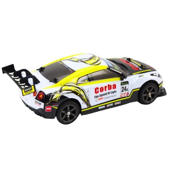 RC Bilsport 1:16 Drift Utbytbara Hjul Vit-Gul