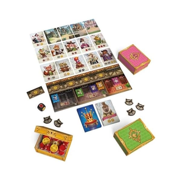Strategi spel Asmodee För en Krona Flerfärgad