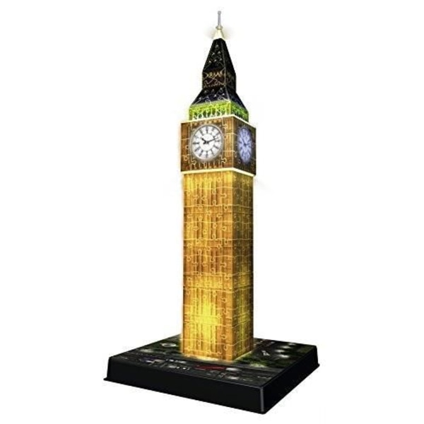 Ravensburger - 3D-pussel - Big Ben på natten - 216 bitar