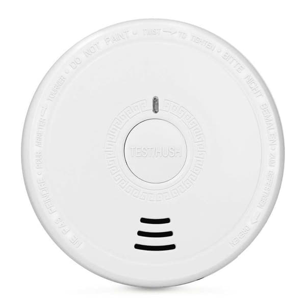 Röksensor - ALECTO - SA20 3X - Larm 85dB - Stoppknapp - Vit Vit