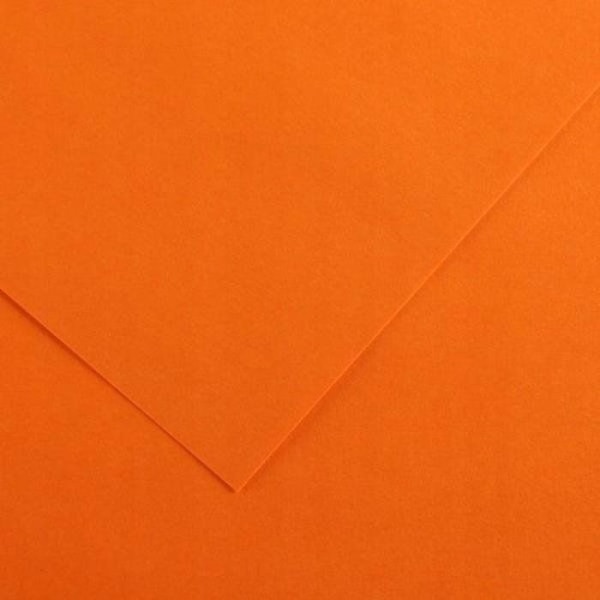 Kartong - ondulerad kartong Hamelin - 200040448 - Kartong IRIS 70x100 240g 25ark 09 - orange, pris för 1 styck.