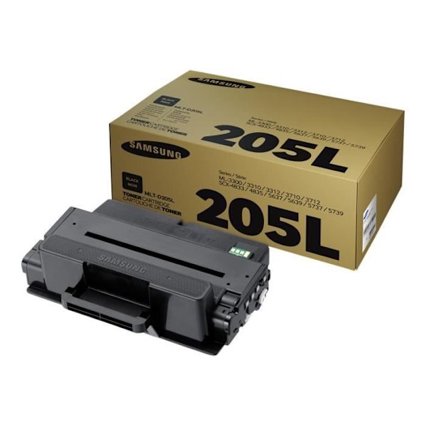 Samsung MLT-D205L svart tonerkassett (SU963A) för ML-3310, SCX-4833, ML-3710, SCX-5637, SCX-5737
