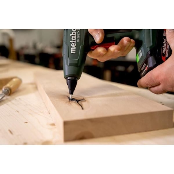 Sladdlös limpistol - METABO - HK 18 LTX 20 - 18 V - MetaBOX 145 Grön