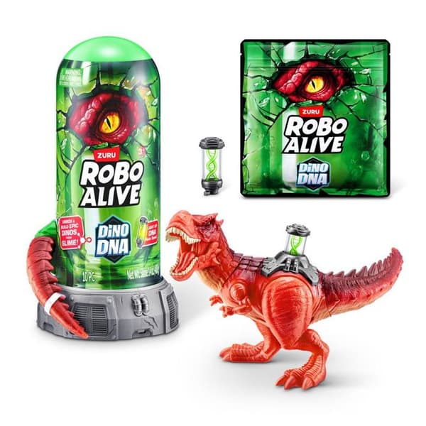 Dino DNA-lekset med belysning Grön