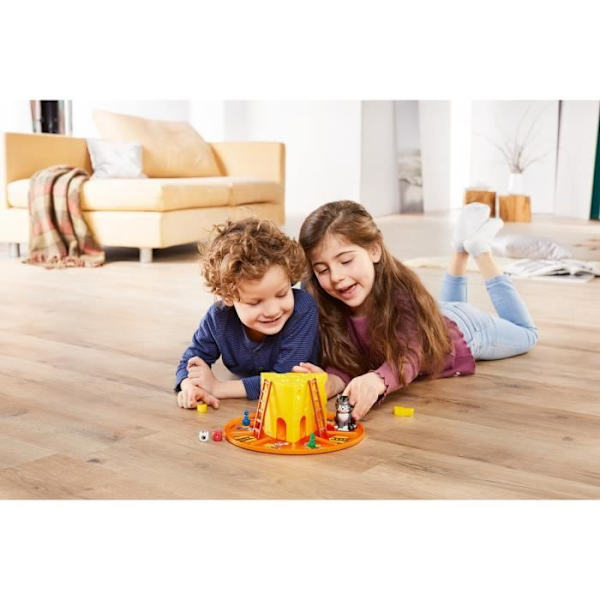 Brädspel - Ravensburger - Miam Miaou - Ostloppet - Barn 3 år - 2 till 4 spelare Flerfärgad