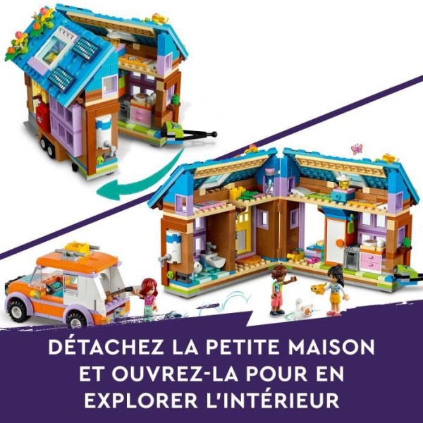 LEGO® Friends 41735 Mini husbil, campinglekset med leksaksbil och minidockor