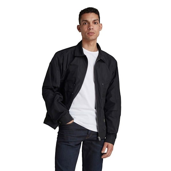 Jacka - perfecto - bomber G-star raw - D19641 - Utility Sporty Trucker Jacke herrjackor Svart S