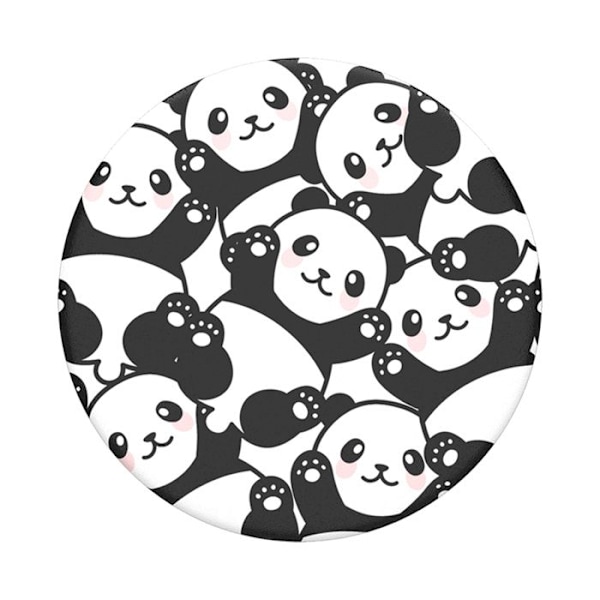 PopSockets Telefonhållare - Pandamonium - Flerfärgad - Utbytbar - Trådlös laddning - Praktisk