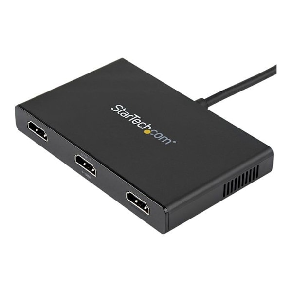 Videokoncentrator - STARTECH.COM - MSTMDP123HD - Mini DisplayPort till 3x HDMI - MST-hub - Svart